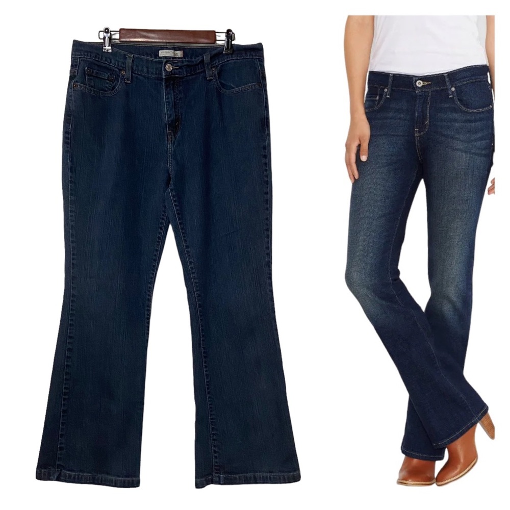 Vintage Levi’s 515 Boot Cut Jeans Blue